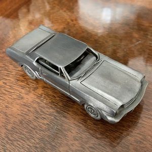 Pewter 1964 Ford Mustang Car Avon Collectible 60s Muscle